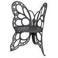 Flowerhouse Flowerhouse Black Aluminum Butterfly Chair  FHBC205 FHBC205